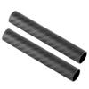 3K Matte Carbon Fiber Tube, High Hardness, Cuttable, 500 mm, 2 Pieces view 1