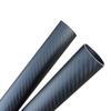 3K Matte Carbon Fiber Tube, High Hardness, Cuttable, 500 mm, 2 Pieces view 3