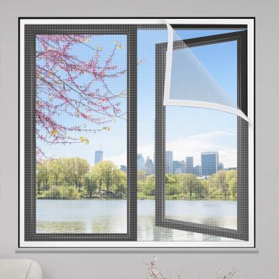 Window Roller Fly Screen 125 x 190 cm, White