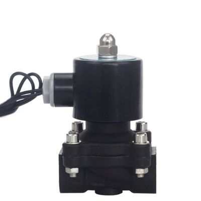 JMRTQMEC AC220V Plastic Electric Solenoid Valve, N/C, DN15–DN50, 12V Ordinary Type, DN40