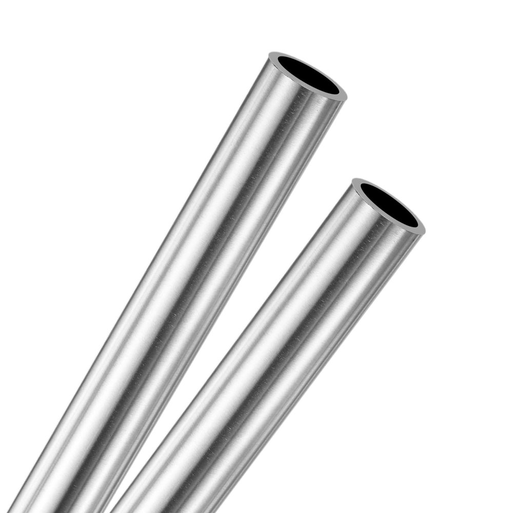 M METERXITY 2-Pack 304 Stainless Steel Tube, 7 mm OD, 1 mm Wall, 300 mm Long