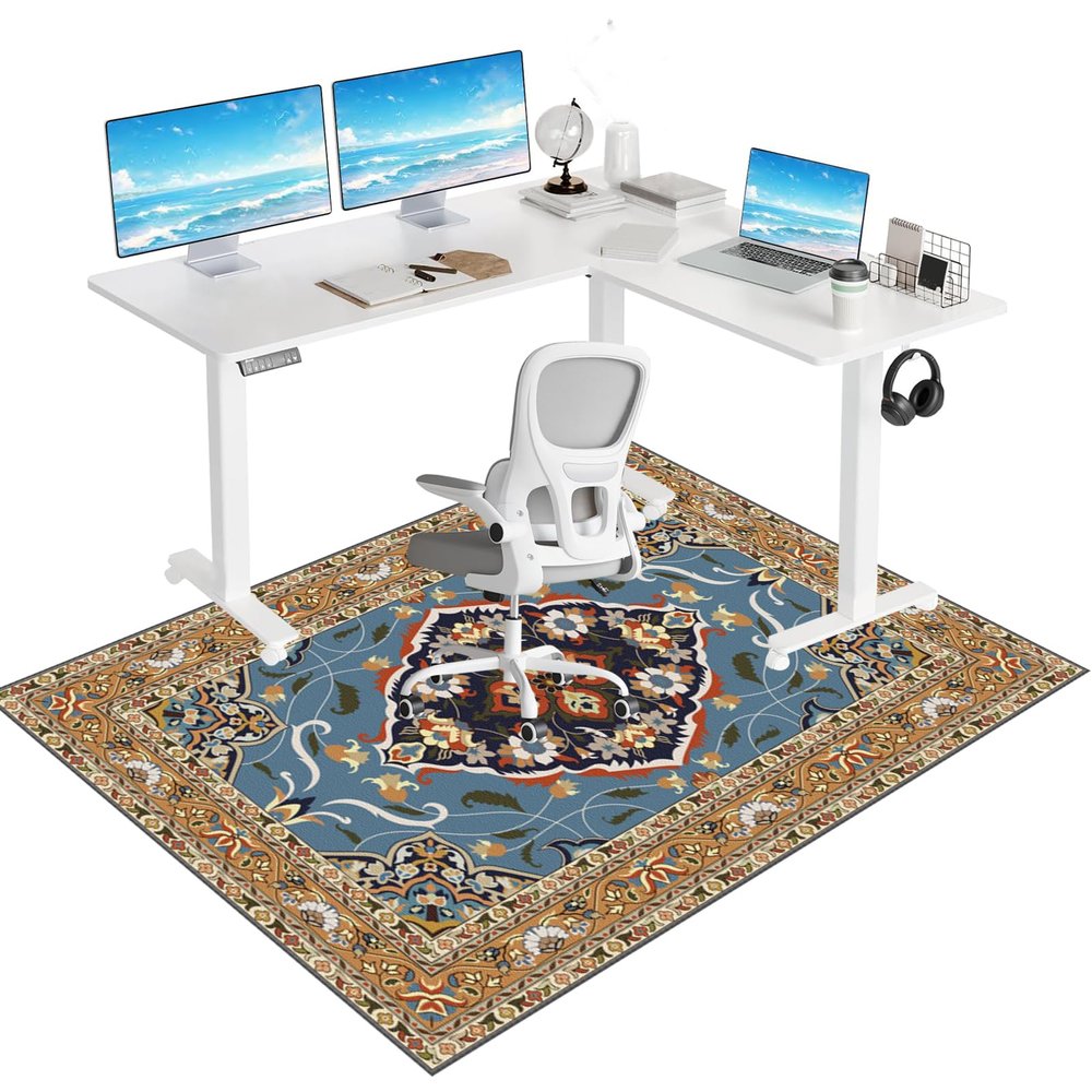 Chair Mat for Hard Floors and Carpets, 100 x 140 cm