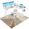 Protective Mat and Desk Chair Floor Mat, Carpet Chair Mat, Office and Gaming Chair Floor Protector, 60 x 70 cm view 1