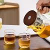 Glass Tea Strainer and Lid view 2
