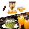 Glass Tea Strainer and Lid view 4
