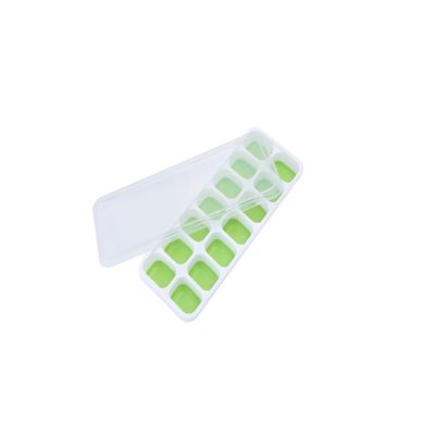 Ice Cube Tray 14 Cubes Silicone Green