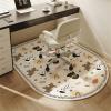 Hixingo Office Chair Floor Mat for Carpet, Hard Floors, Beige Dog, 120 x 90 cm view 1