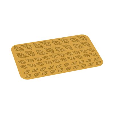 silikomart Tiga Silicone Mold for Cakes, 16 Cavities, 69 x 40 cm, 20 Recesses 45 x 21 cm, Height 2 mm, Professional Christmas and Pastry Accessory