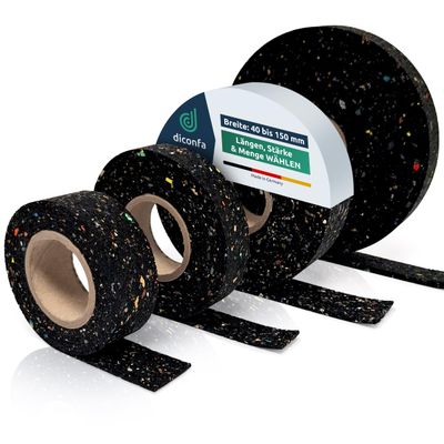 diconfa Patio Pad Roll, 60 x 3000 x 4 mm, 1 pc. – Rubber Granulate Building Protection Mat