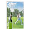Magnetic Insect Screen Door Curtain, 110 x 215 cm, White view 1
