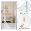 Magnetic Insect Screen Door Curtain, 110 x 215 cm, White view 3