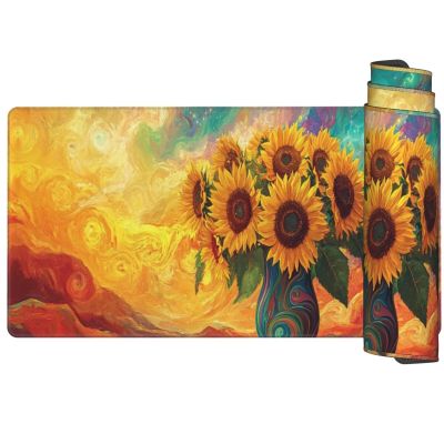 Abstract Sunflower XXL Mouse Pad 1000 x 500 x 3 mm