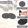 PATIKIL 10-Pack Rubber Washers, 15 mm x 2 mm (OD x Thickness), Round Rubber Bushings and Gaskets, Black view 3