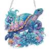 MOGTAA 5D Turtle Diamond Painting Pendant with Chain view 1