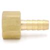 DSZUJTYROP 3/8" NPT Female to 5/16" Hose Barb Brass Fuel Fitting Adapter view 2