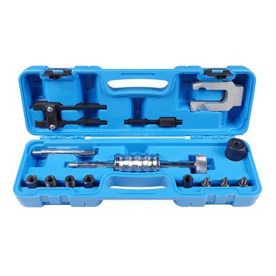 YSFHYAN 14-Piece Universal Pneumatic Diesel Injector Puller Tool Set with Case