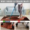 RxiBeFuw Floor Protection Mat for Office and Gaming Chairs, 90 x 100 cm view 4