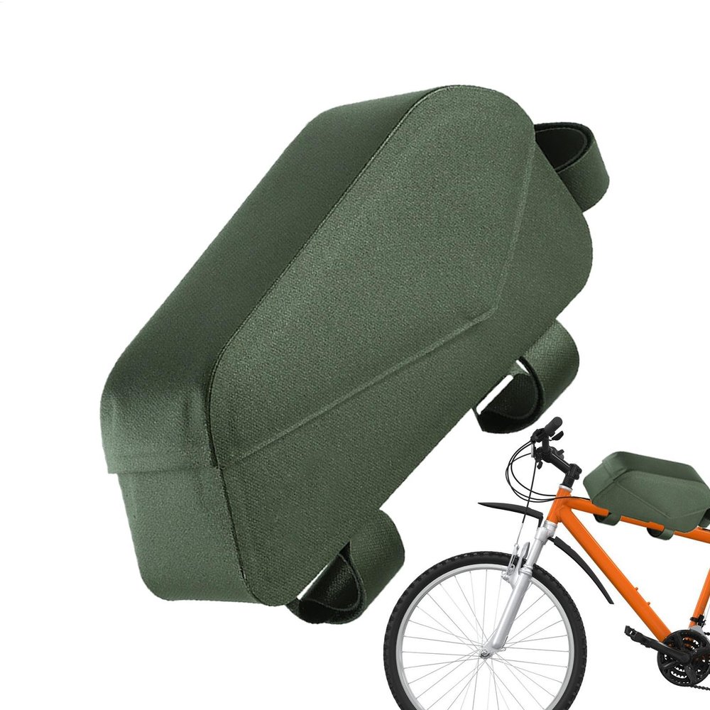 Waterproof Bicycle Frame Bag with Magnetic Closure
