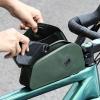 Waterproof Bicycle Frame Bag with Magnetic Closure view 2