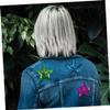Sequin Star Iron-On Patches for Clothing, 14 Pieces, Christmas Event view 3