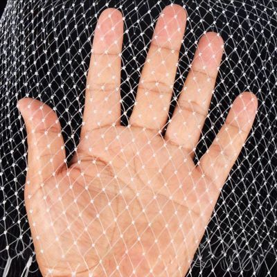 White Nylon Bird Protection Net for Gardens, 2 cm Square Mesh, 3 x 2 m