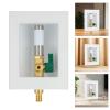 Ice Maker Outlet Box with Water Hammer Arrestor view 2