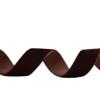 Velvet Ribbon, 3/5 Yards, Single-Sided Vintage Velvet, 6/9/16/25 mm (Sepia, 25 mm x 3 Yards) view 1