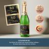 Birthday Bottle Labels, 2 Gold Happy Birthday Stickers, Self-Adhesive and Waterproof - RAHMEN-80 view 2
