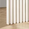 Haoyunll Foldable Waterproof Mold-Resistant Shower Curtain with Hooks, Beige, 180 x 200 cm view 3