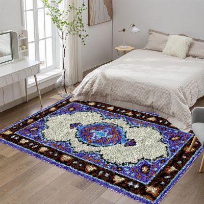 Tehocwiz DIY Latch Hook Rug Kit, 40 x 70 cm, Beginner Kit for Adults