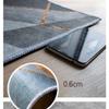 RUGMRZ Blue Rectangular Area Rug, Machine-Washable, Non-Slip, 140 x 220 cm view 2