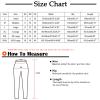 Women's Casual Solid Cotton-Linen Pants with Drawstring, S-5XL view 3