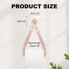 sourcing map Wall-Mounted Toilet Paper Holder, Pink view 2