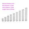 ZSBLXHHJD Replacement Stainless Steel Compression Spring, 1.2 mm Wire Diameter, 12 mm Outer Diameter, 5–305 mm Length (200 mm, 1 pc) view 2