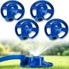 Domensi Durable Cast-Iron Lawn Sprinklers for Yards, 4-Pack view 1