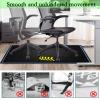 Wuzqju Office and Gaming Chair Mat for Hard Floors, Scratch-Resistant, 80 x 100 cm view 3