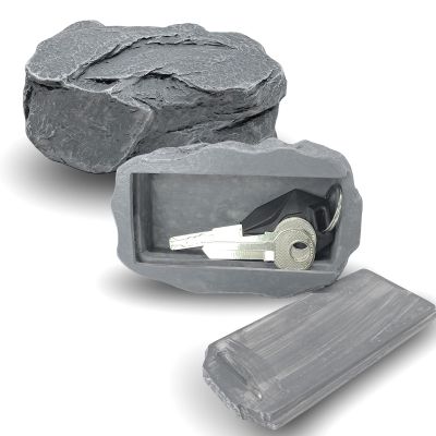 Fake Rock Key Hider for Outdoor Spare Key Storage