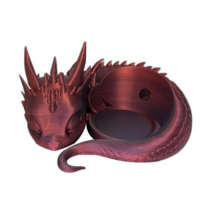 Dragon Stand for Echo Dot 4th/5th Generation, 20.5 x 19.1 x 9.4 cm, 3D-Printed Smart Speaker Holder
