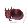 Dragon Stand for Echo Dot 4th/5th Generation, 20.5 x 19.1 x 9.4 cm, 3D-Printed Smart Speaker Holder view 2