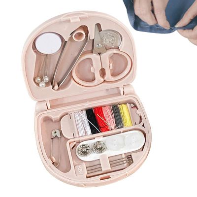 Mini Sewing Kit - Small DIY Sewing Set - Gift for Women, Mothers, Travelers, Adults, Beginners