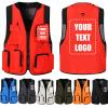 Personalized High-Visibility Vest with Printing Option view 1