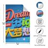Amooorous Dream Big Star Blue Decorative Kitchen Towels, 6-Piece Set, 28 x 18 in view 3