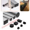 XLJP 2 pcs/10 pcs Plastic Round Pipe Plugs, Pipe Stopper, Protective Sleeve, End Cap, Closure Cap, Diameter 16/19/20/22/25/28/30/32/35/38/40/42 mm, Stopper (YSC-70 mm, 2 pcs) view 4