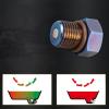 Naojino Compatible with Fat Bob FXDF FXFB FXFBS Cruiser Models 1999–2021, Purple Titanium Alloy Magnetic Drain Plug view 4