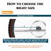 Goucrro 13G Bicycle Spokes, 2.3 mm Steel, 70–300 mm, Black/Silver with Nipples for MTB, E-Bike and Tricycle, 13G-300 mm view 4
