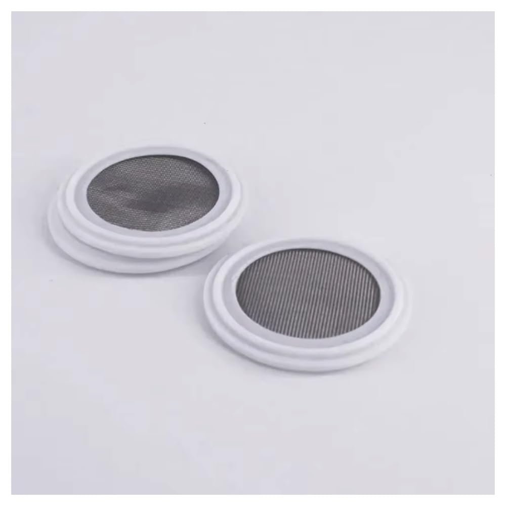 304 Stainless Steel PTFE Tri-Clamp Sanitary Filter Screen, 10–500 Mesh, 1.5–4 in