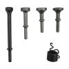 HOHOVYVY 5-Piece Air Hammer Bit Set with Spring, Alloy Steel view 1