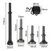 HOHOVYVY 5-Piece Air Hammer Bit Set with Spring, Alloy Steel view 2