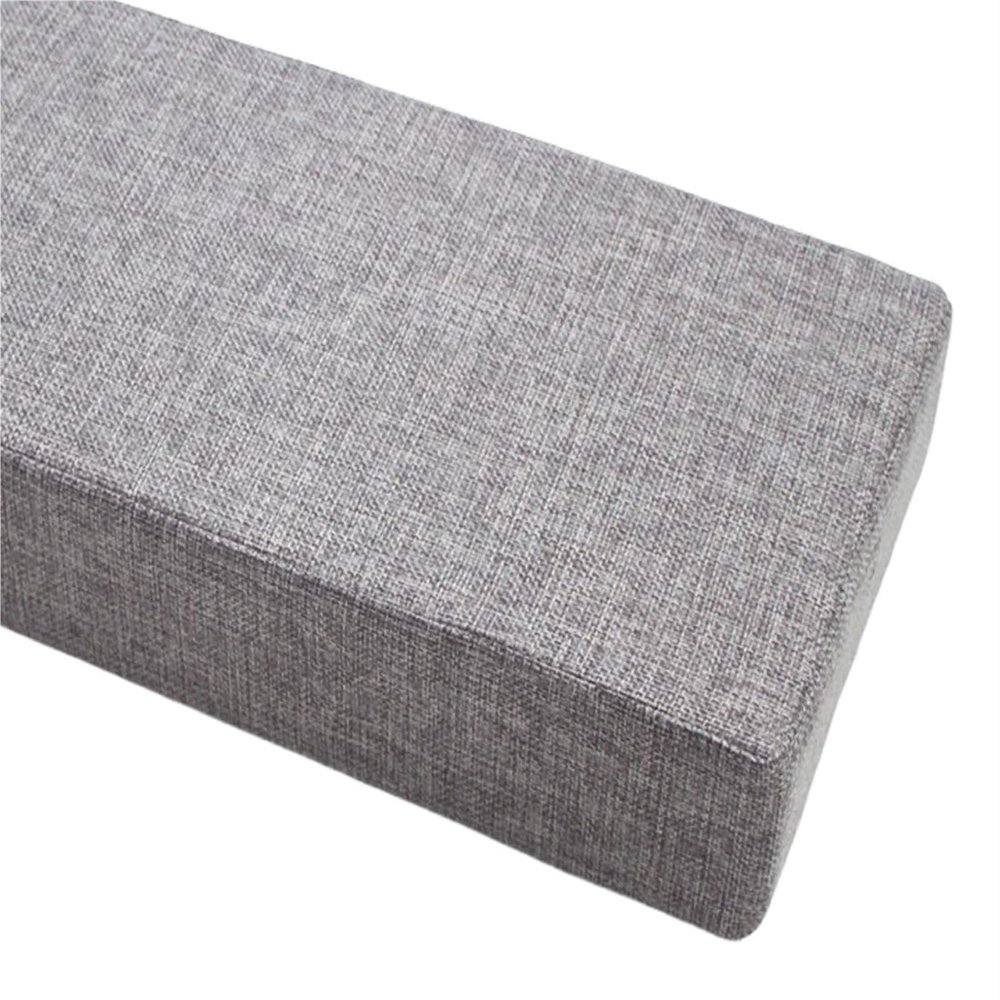 Mattress Gap Filler, Bed Gap Bridge, Light Gray, 5 x 5 x 150 cm