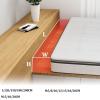 Mattress Gap Filler, Bed Gap Bridge, Light Gray, 5 x 5 x 150 cm view 2